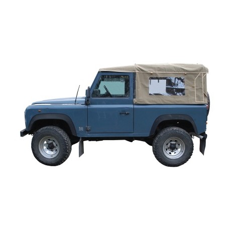 Capota Completa Defender 90 com Janelas - Areia (tipo A)