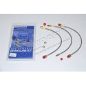 KIT TUBOS MALHA AÇO DISCO 94-98 S/ABS STD