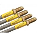 KIT TUBOS MALHA AÇO + 4CM DEFENDER 90 300 TDI