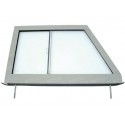 MEIA PORTA COMPLETA DRT SERIES C/VIDRO